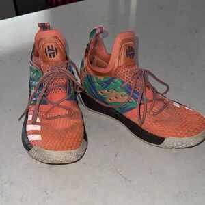 Adidas Harden Vol.2 AH229 Mens California Dreamin Shoes Sneakers 8.5 US Rare